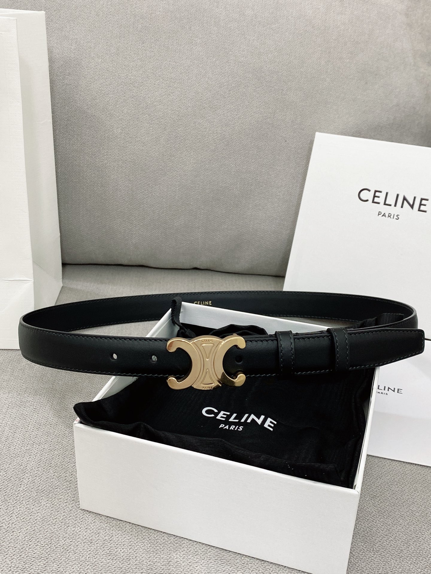 Celine Leather Belts 1:1 Mirror Version