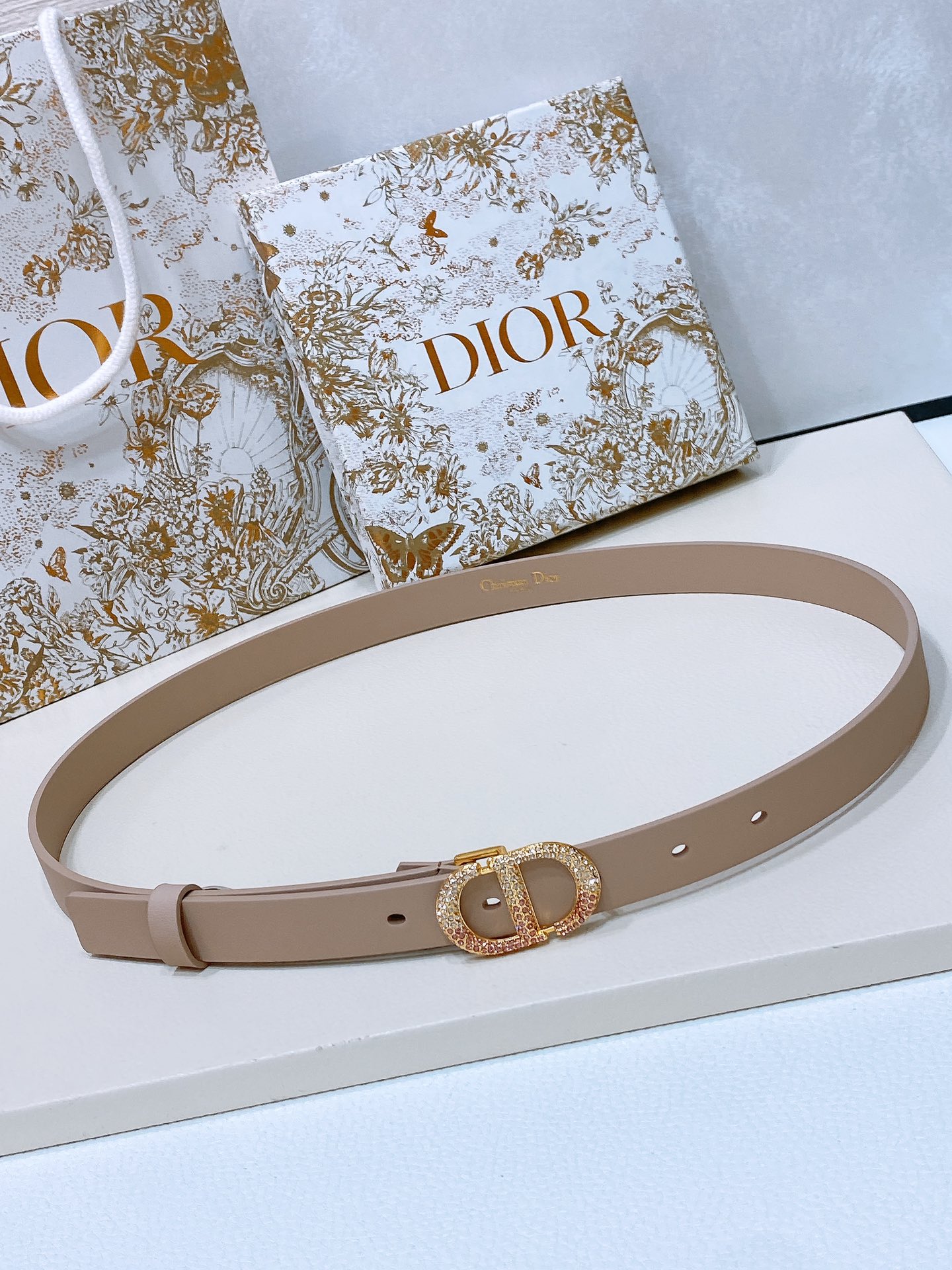 Dior Leather Belts 1:1 Mirror Version