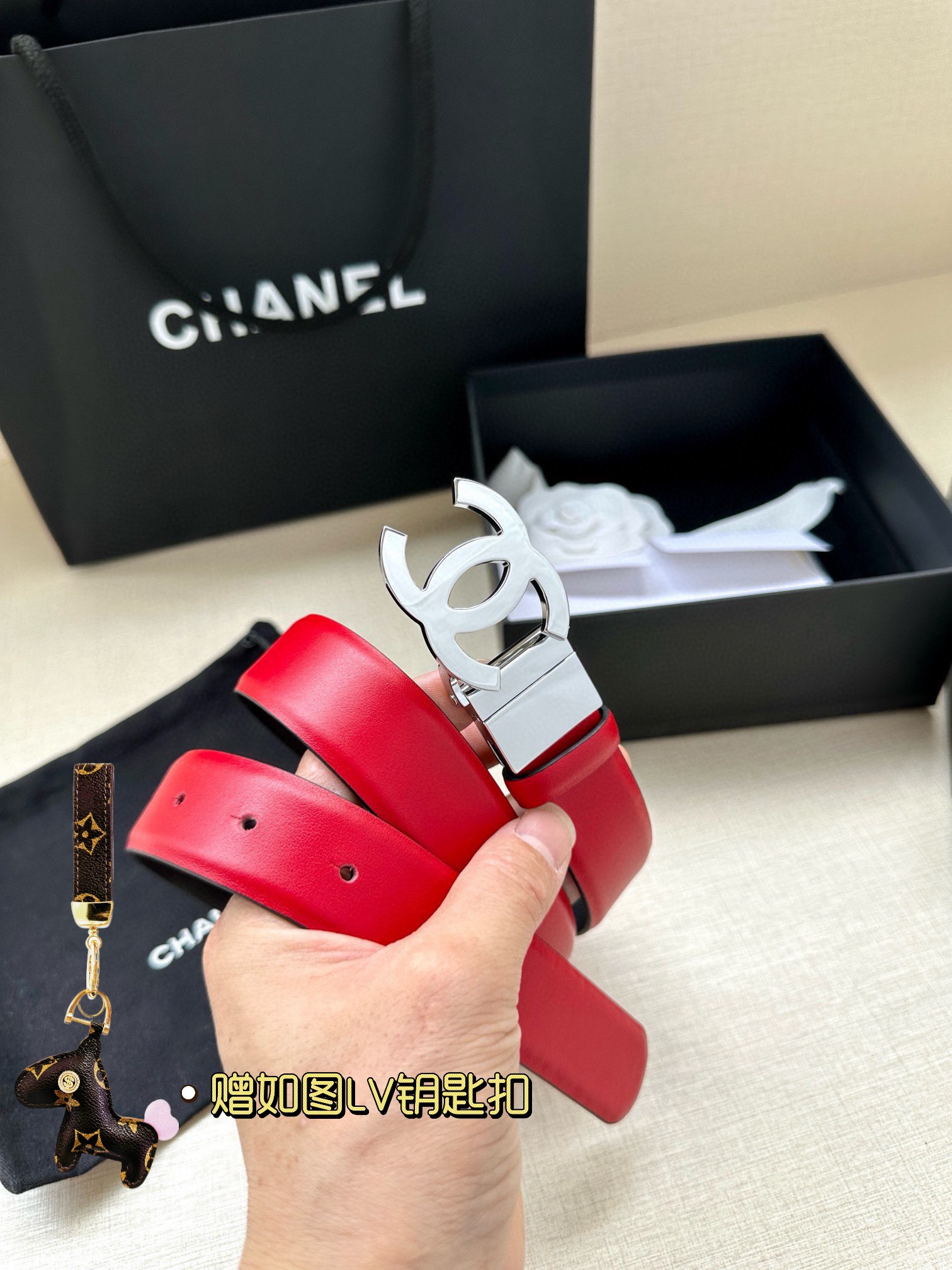 Chanel Leather Belts 1:1 Mirror Version