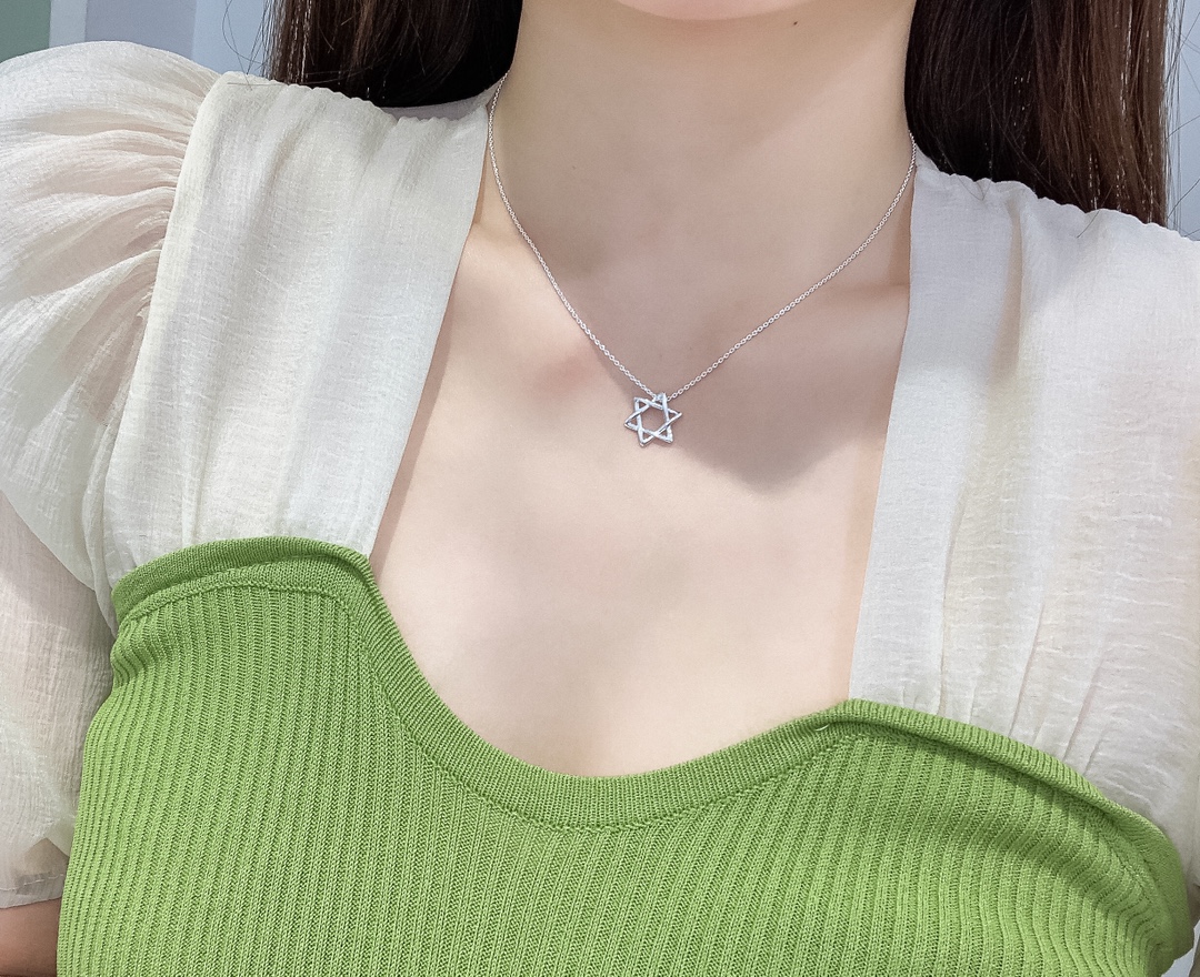 Tiffany Elsa Peretti® Star of David Pendant