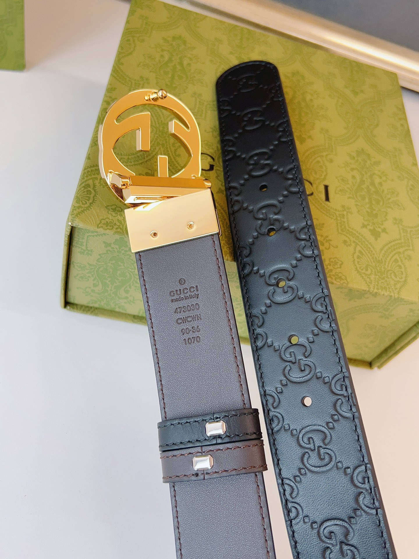 Gucci Leather Belts 1:1 Mirror Version