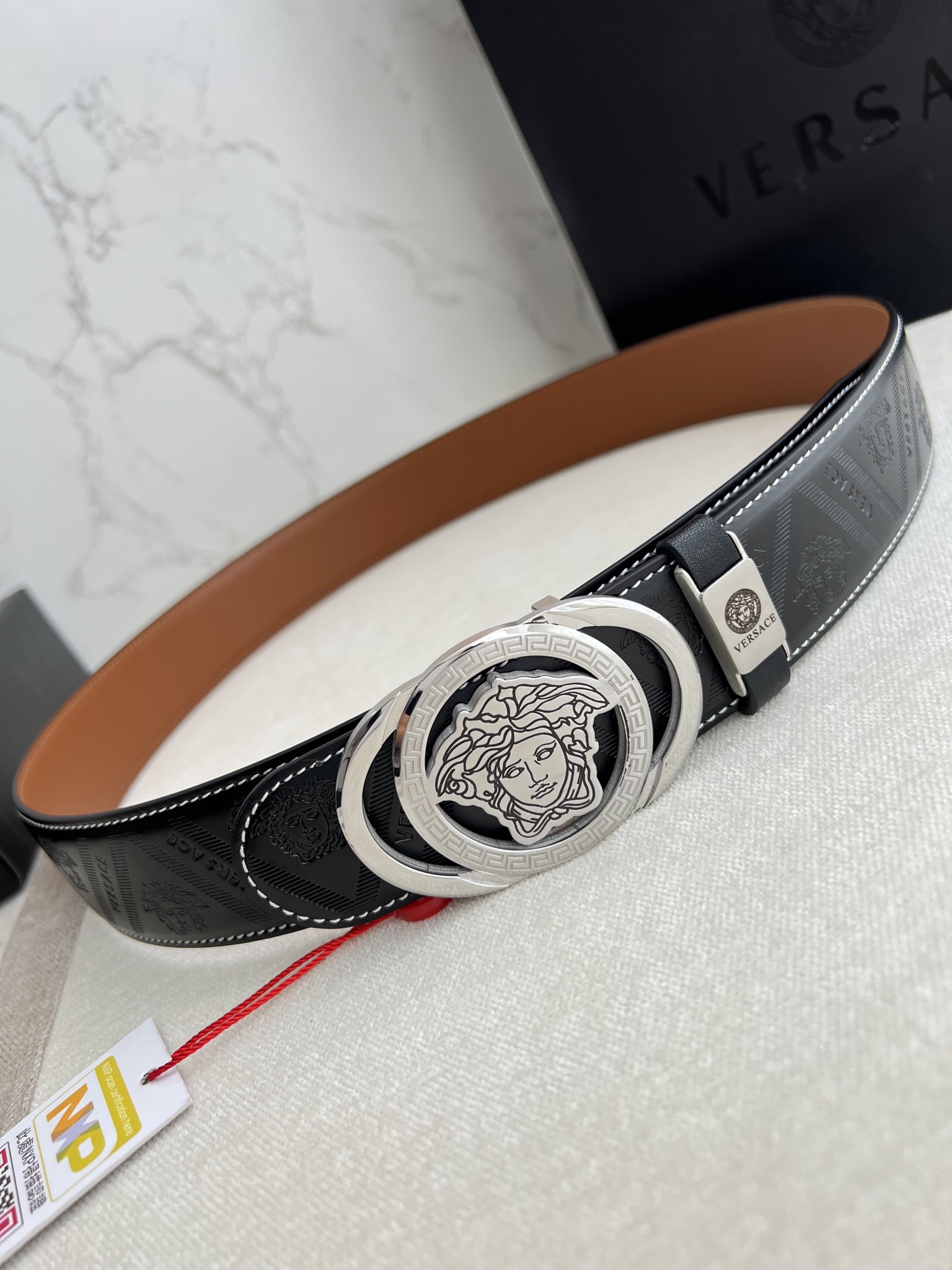 Versace Leather Belts 1:1 Mirror Version