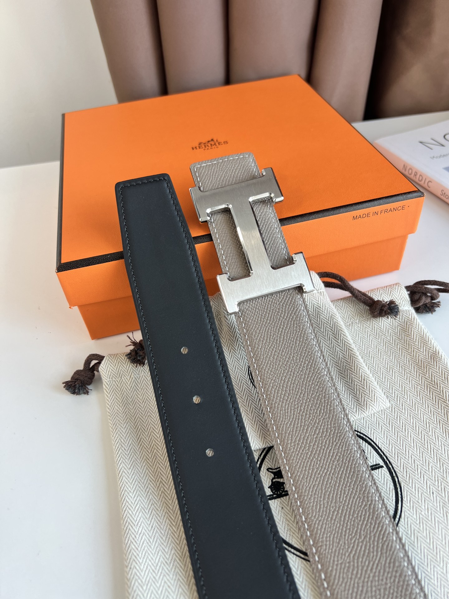 Hermes Leather Belts 1:1 Mirror Version
