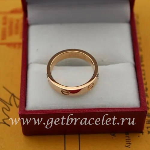 Fake Cartier Love Wedding Band Pink Gold B4085200