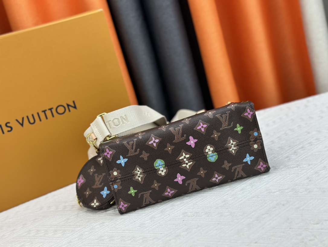 Louis Vuitton On The Go Tote M46833 Shoulder Bag Handbag