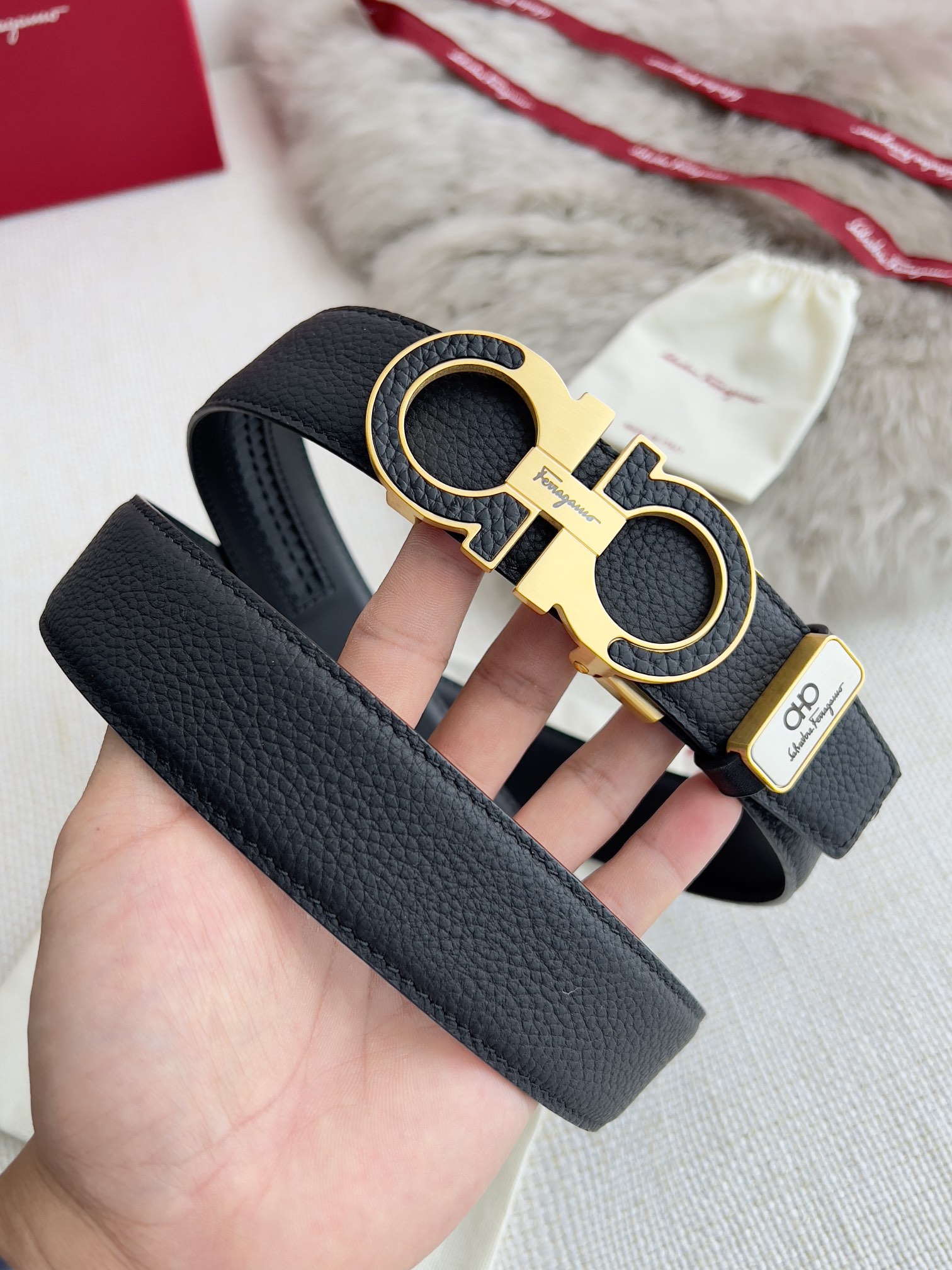 Ferrgamo Leather Belts 1:1 Mirror Version