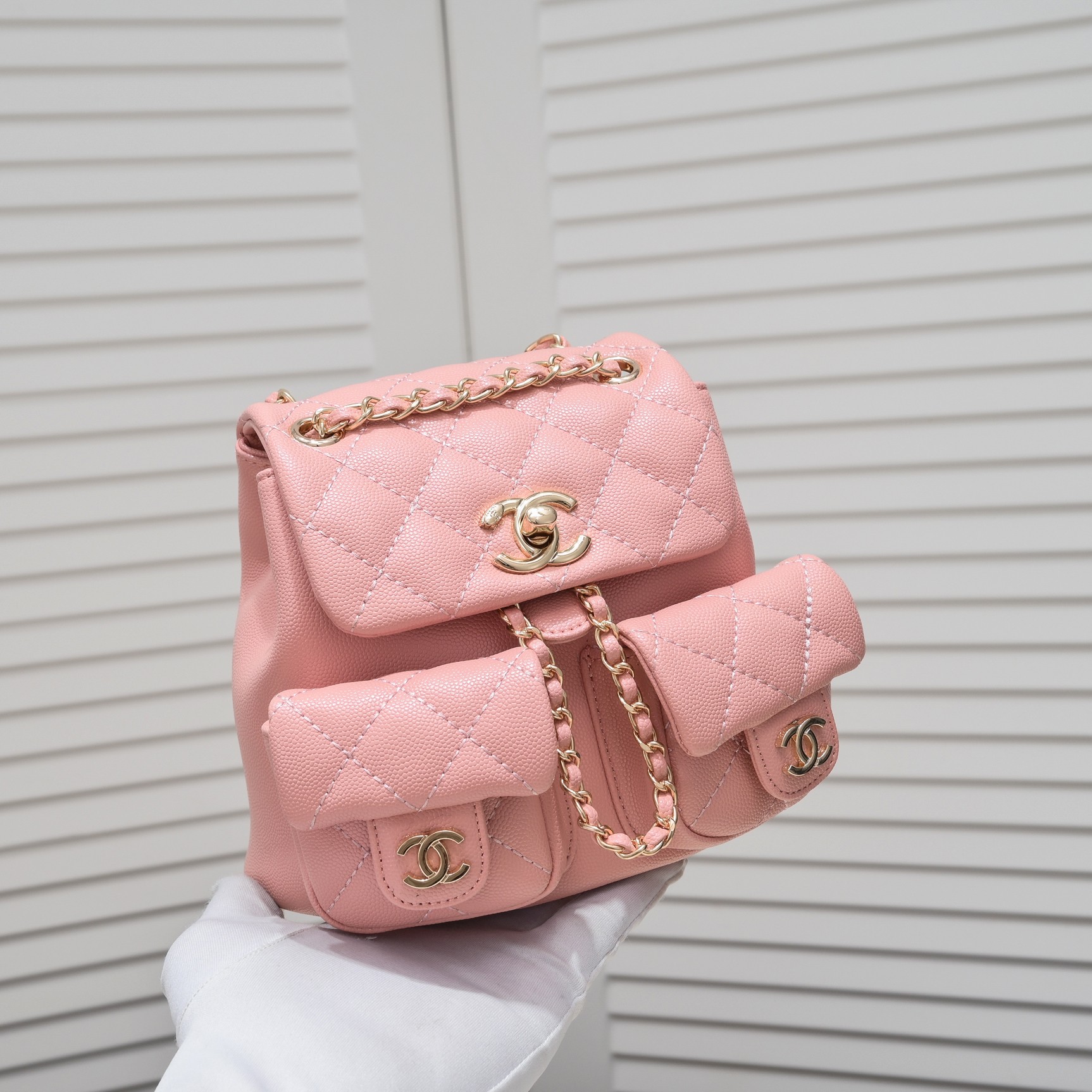 Chanel 23k Small backpack Backpack Bag Handbag