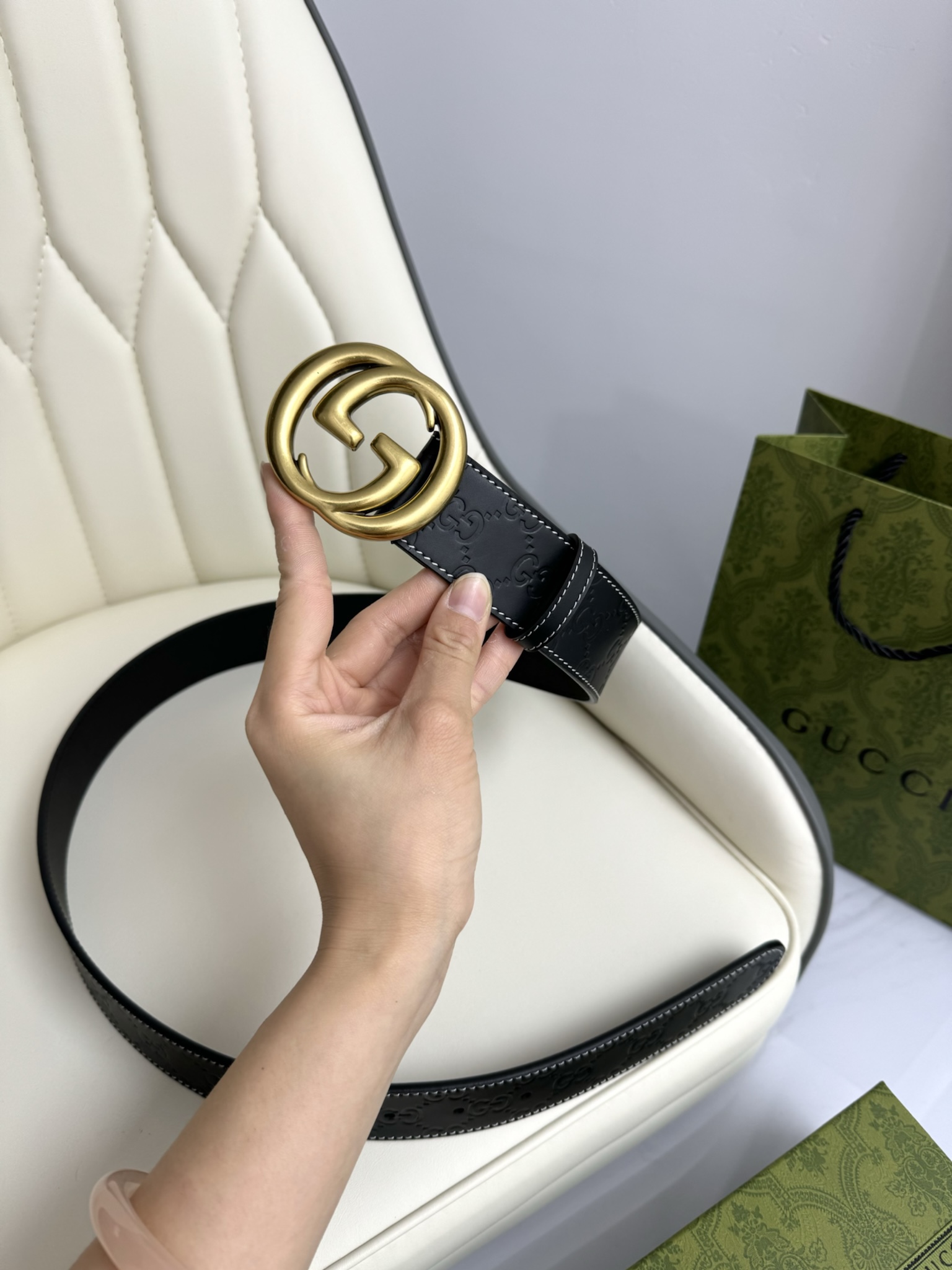 Gucci Leather Belts 1:1 Mirror Version