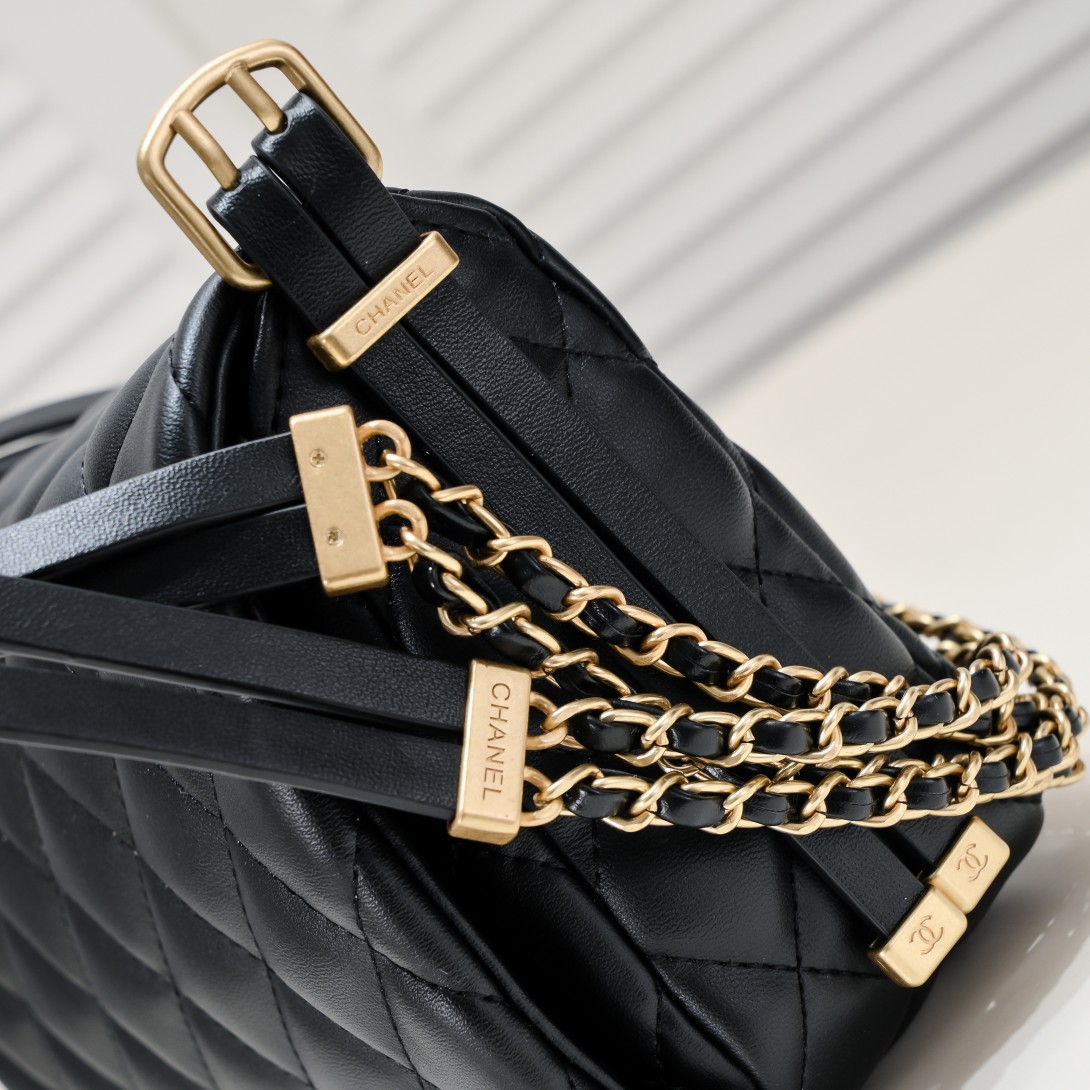 Chanel 23B Messenger Bag Large Shoulder Bag Handbag