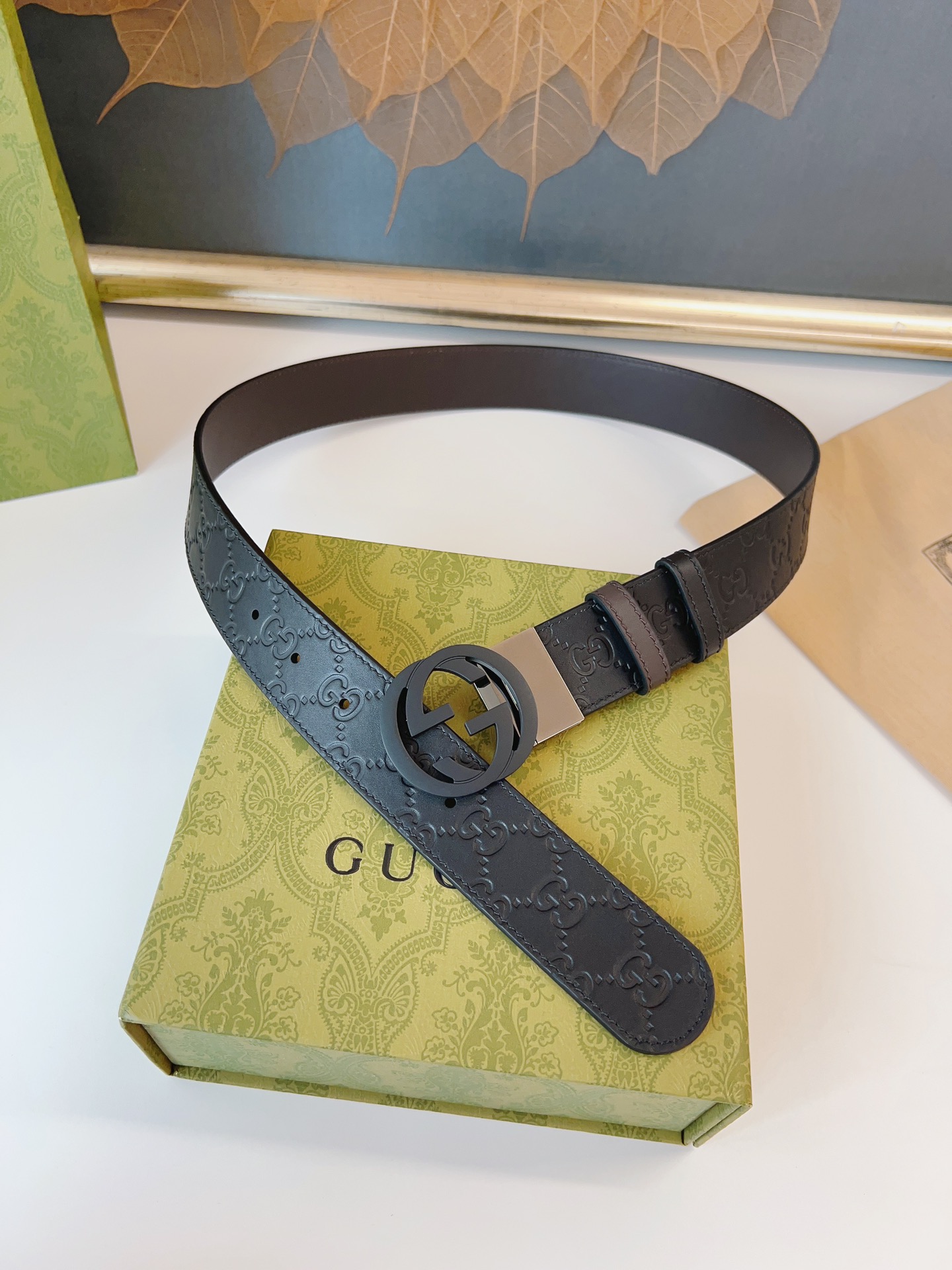 Gucci Leather Belts 1:1 Mirror Version
