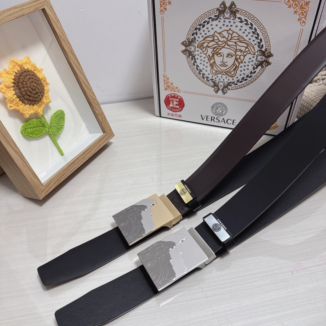 Versace Leather Belts 1:1 Mirror Version