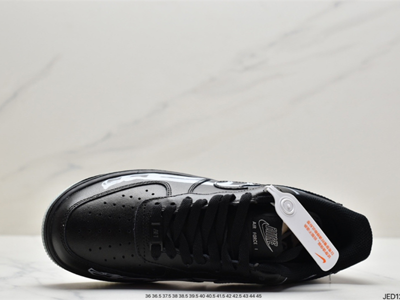 Nike Air Force 1 '07 QS Black Skeleton 2019 BQ7541-001
