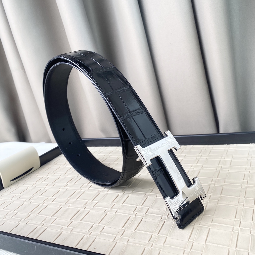 Hermes Leather Belts 1:1 Mirror Version