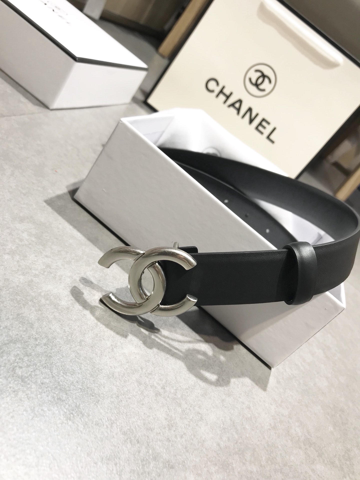 Chanel Leather Belts 1:1 Mirror Version