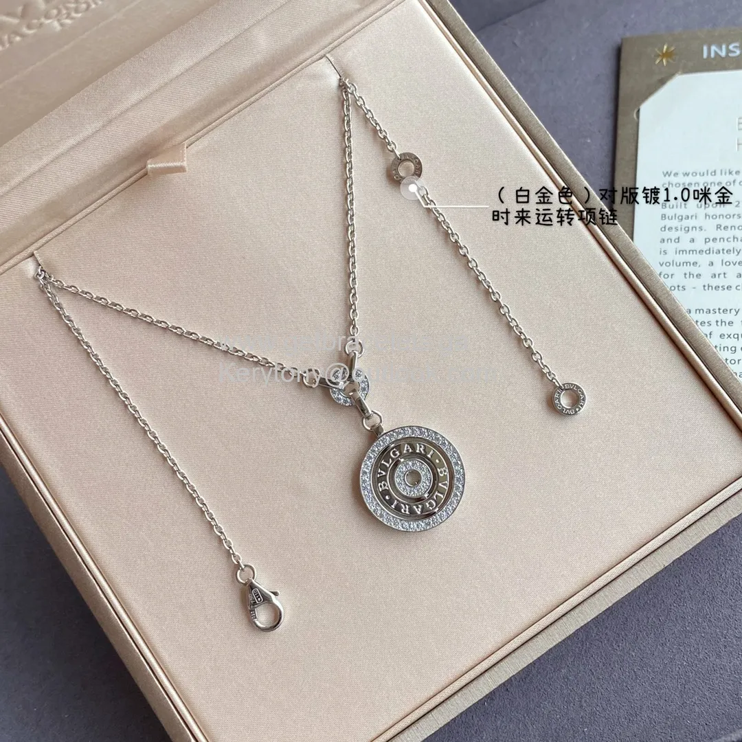 Transshipment Necklace Yellow Gold/Rose Gold/White Gold With Diamonds Replica