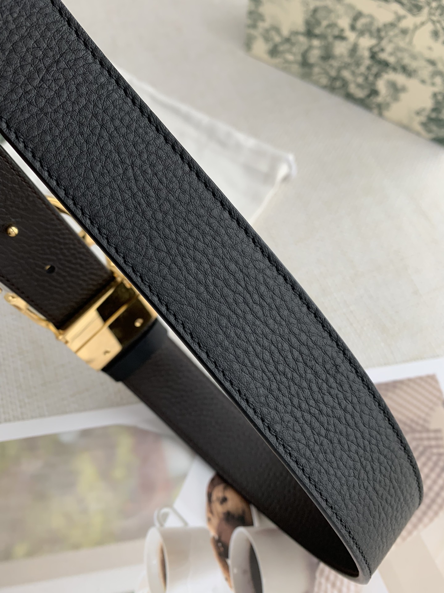 Dior Leather Belts 1:1 Mirror Version