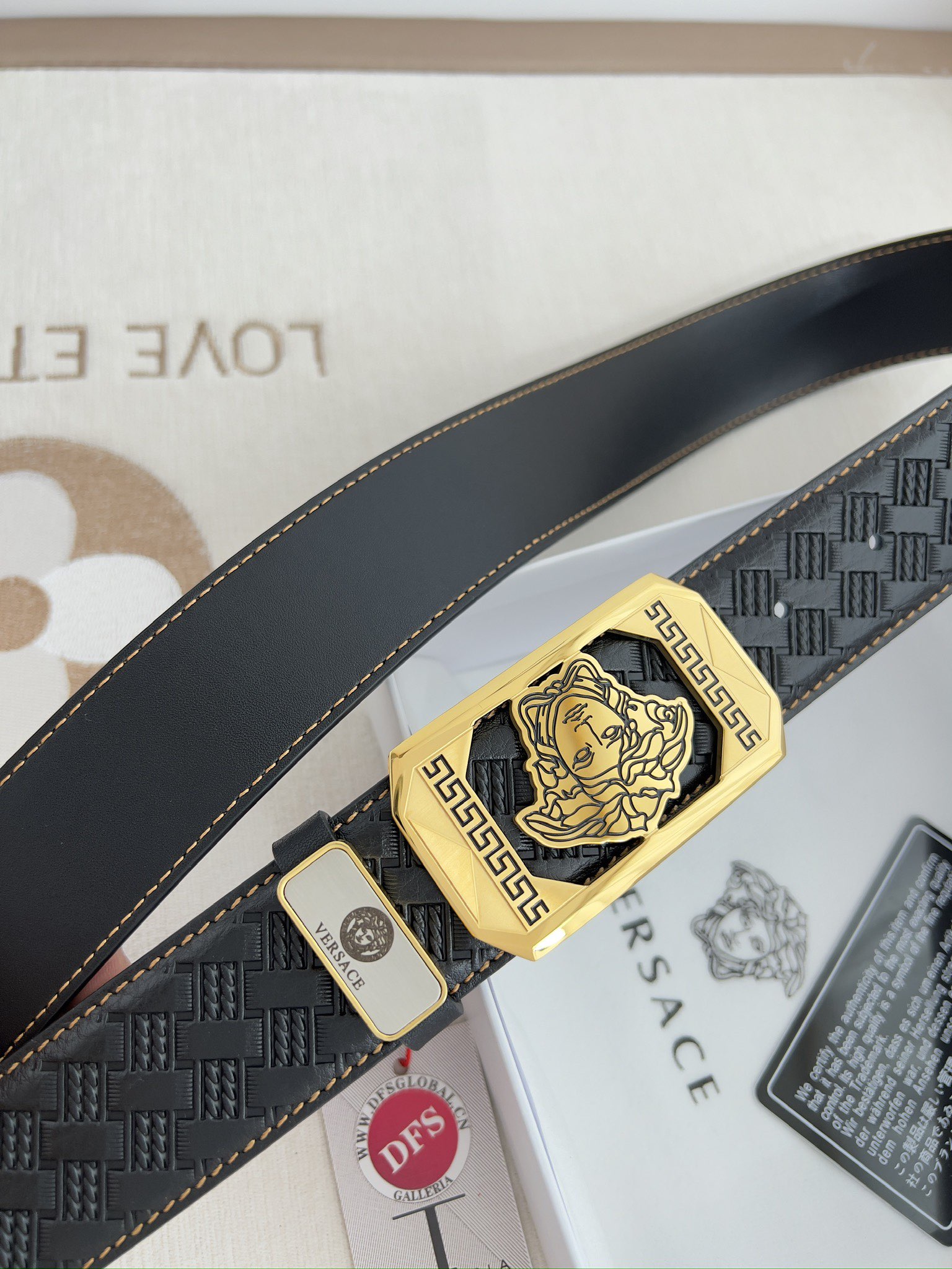 Versace Leather Belts 1:1 Mirror Version