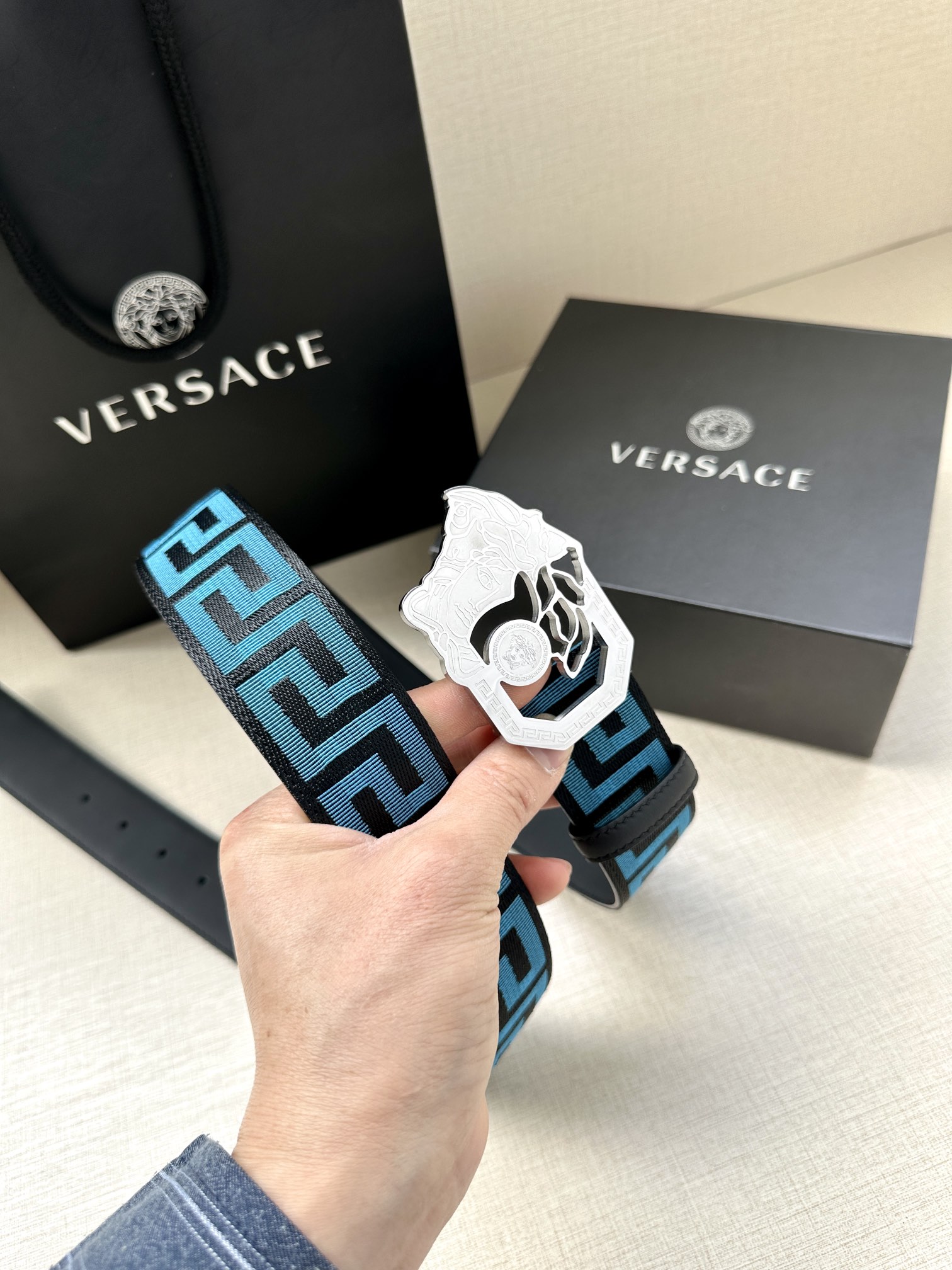 Versace Leather Belts 1:1 Mirror Version