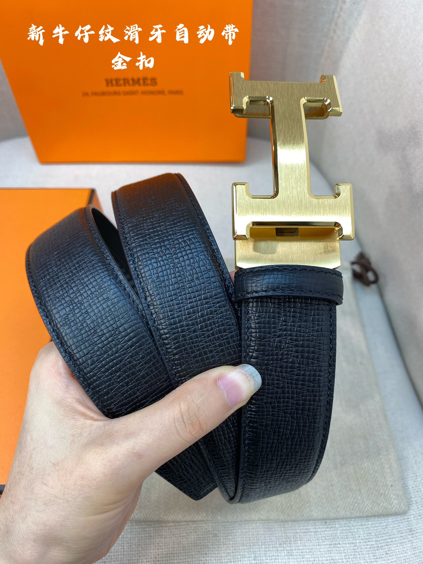 Hermes Leather Belts 1:1 Mirror Version