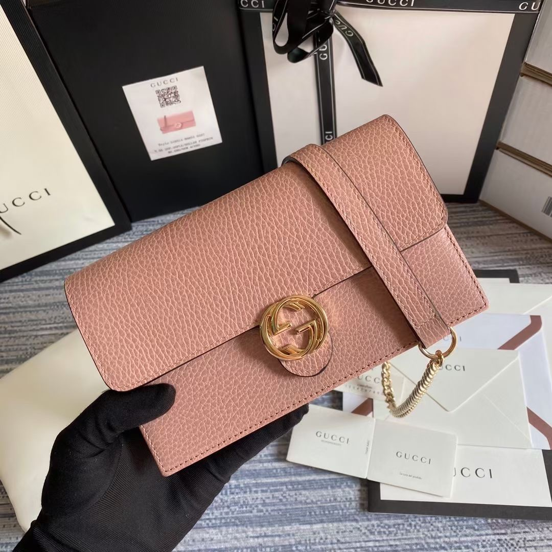 Gucci Buckle Organ Crossbody Bag(Replica)