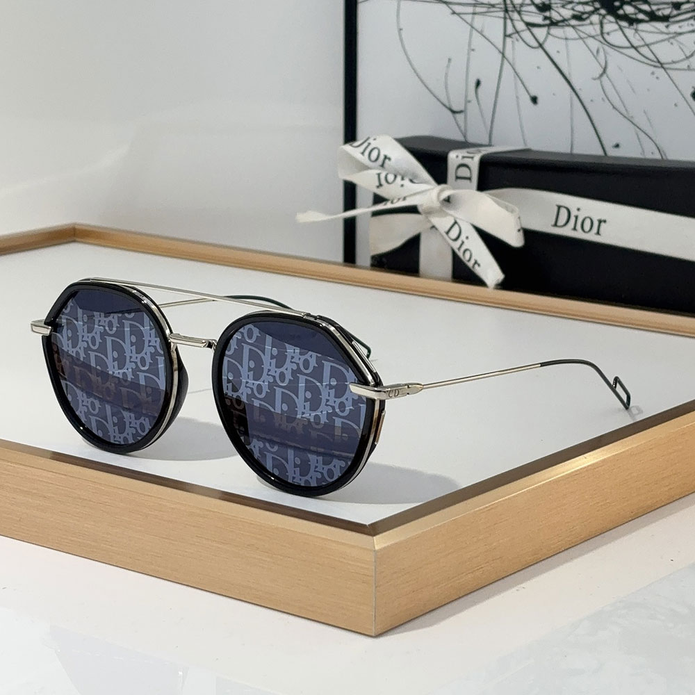 Dior Alloy Sunglasses With Reflective Frames Top quality (Replica）