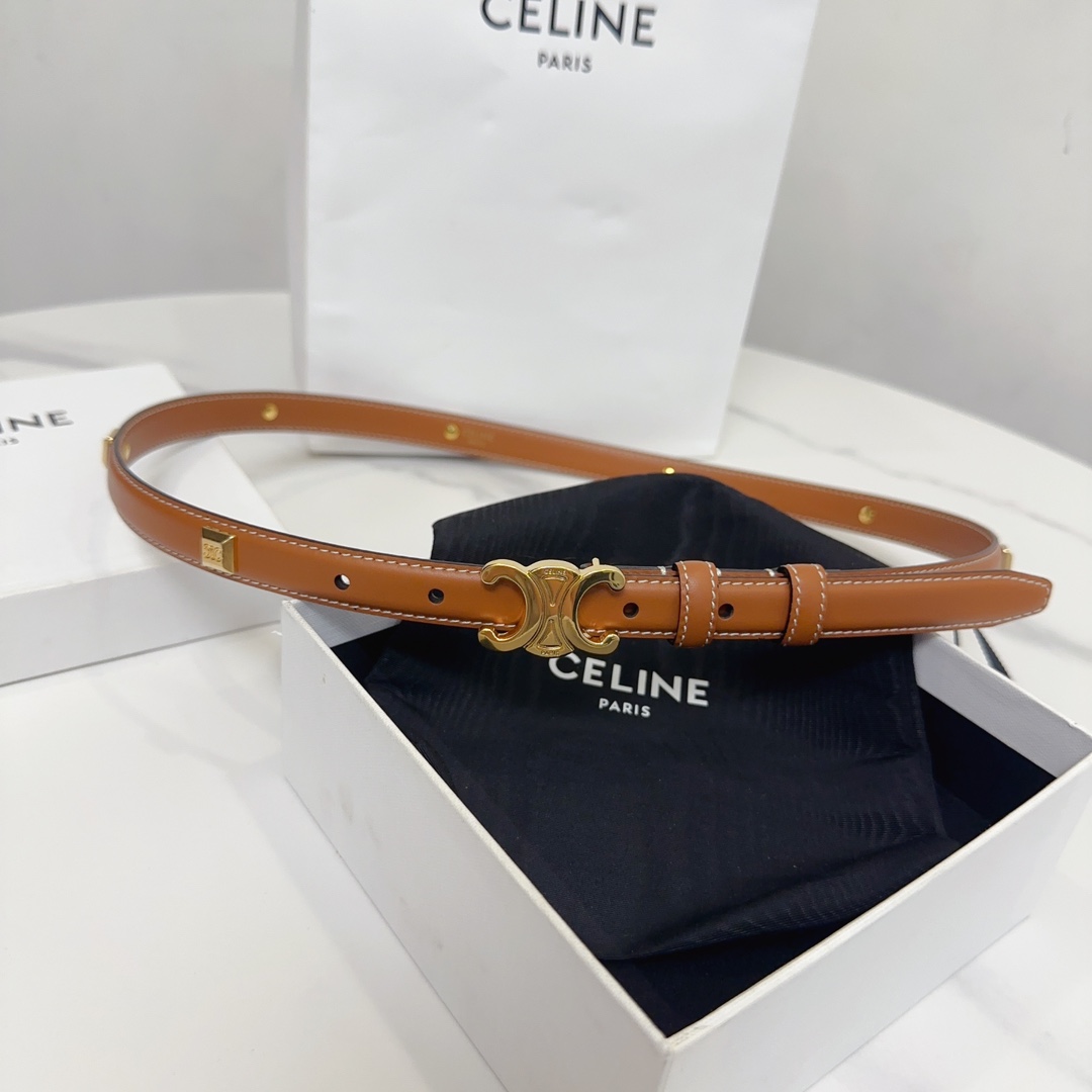 Celine Leather Belts 1:1 Mirror Version