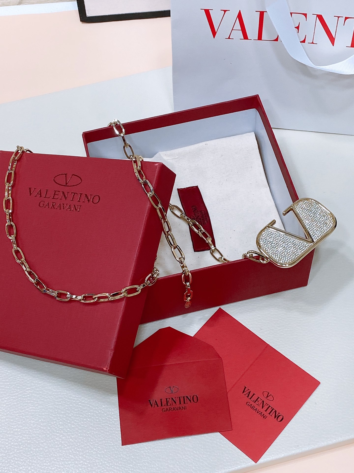 Valentino Leather Belts 1:1 Mirror Version