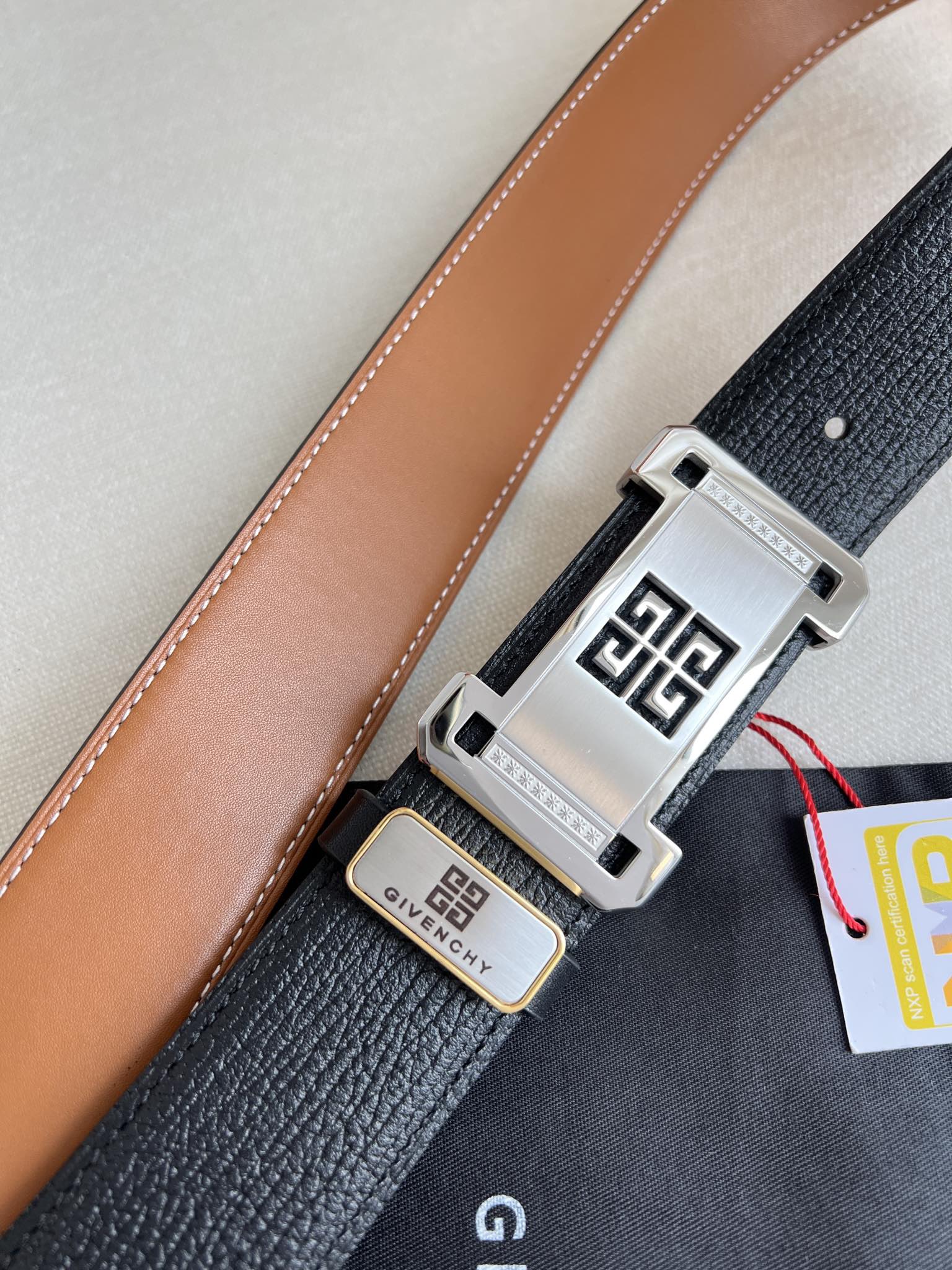 Givenchy Leather Belts 1:1 Mirror Version