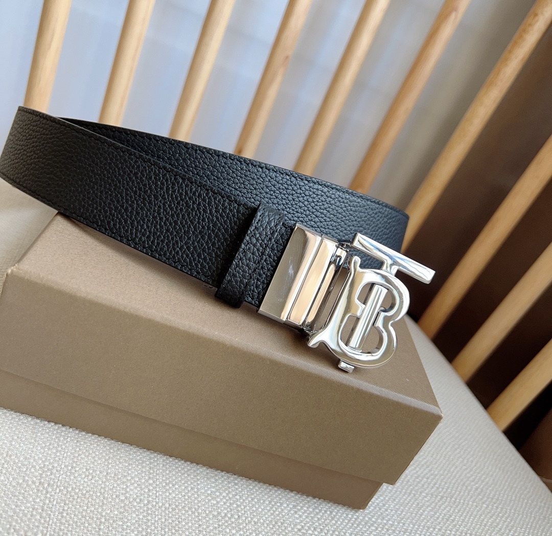 Burberry Leather Belts 1:1 Mirror Version