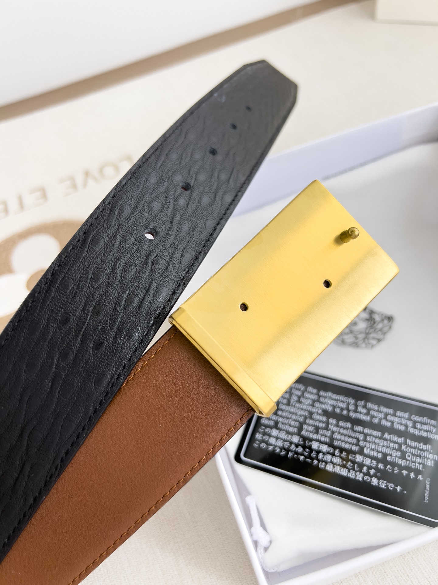 Versace Leather Belts 1:1 Mirror Version