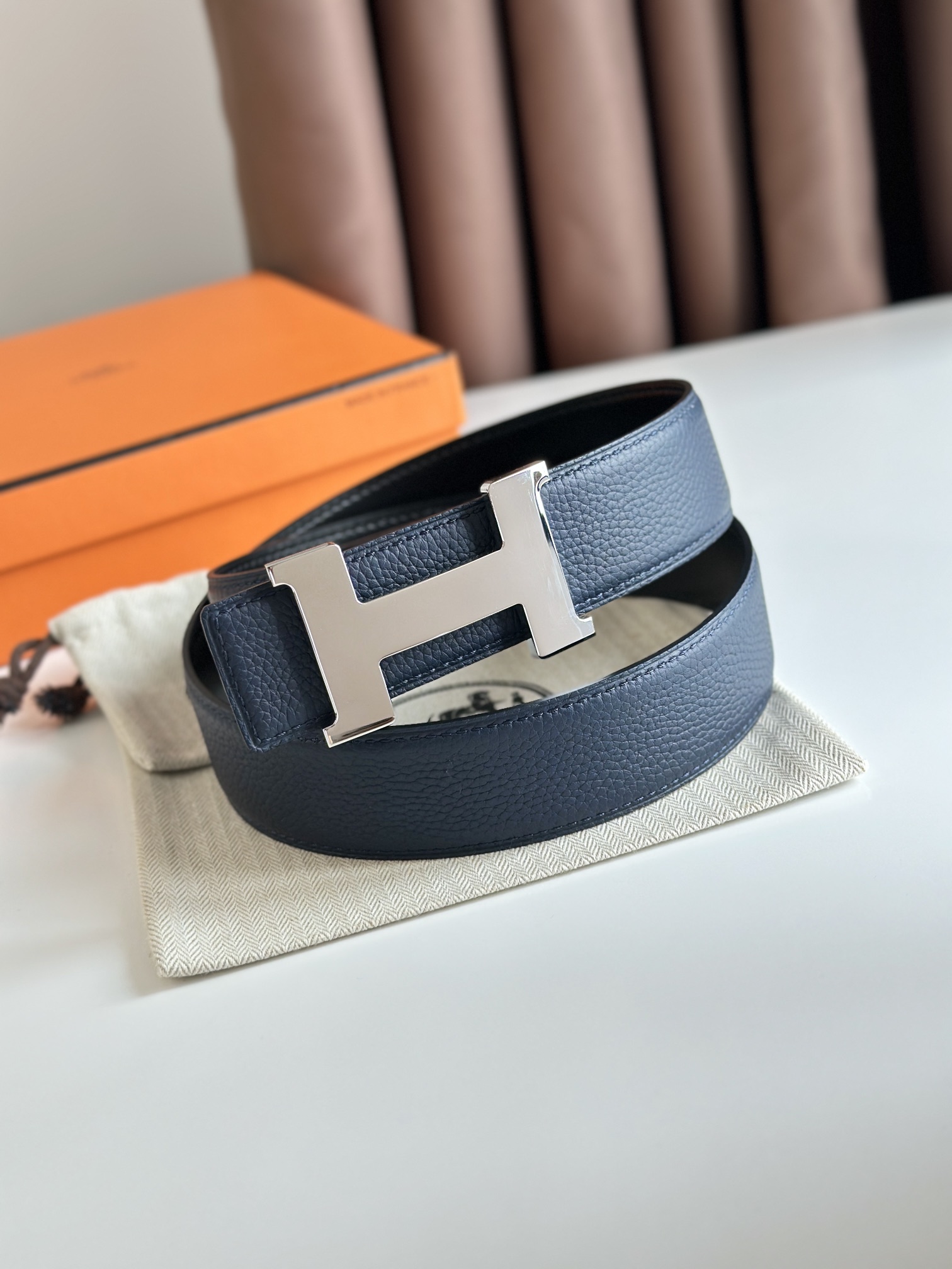 Hermes Leather Belts 1:1 Mirror Version