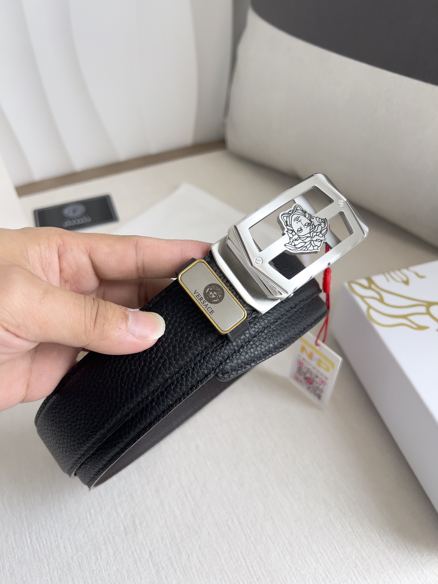 Versace Leather Belts 1:1 Mirror Version