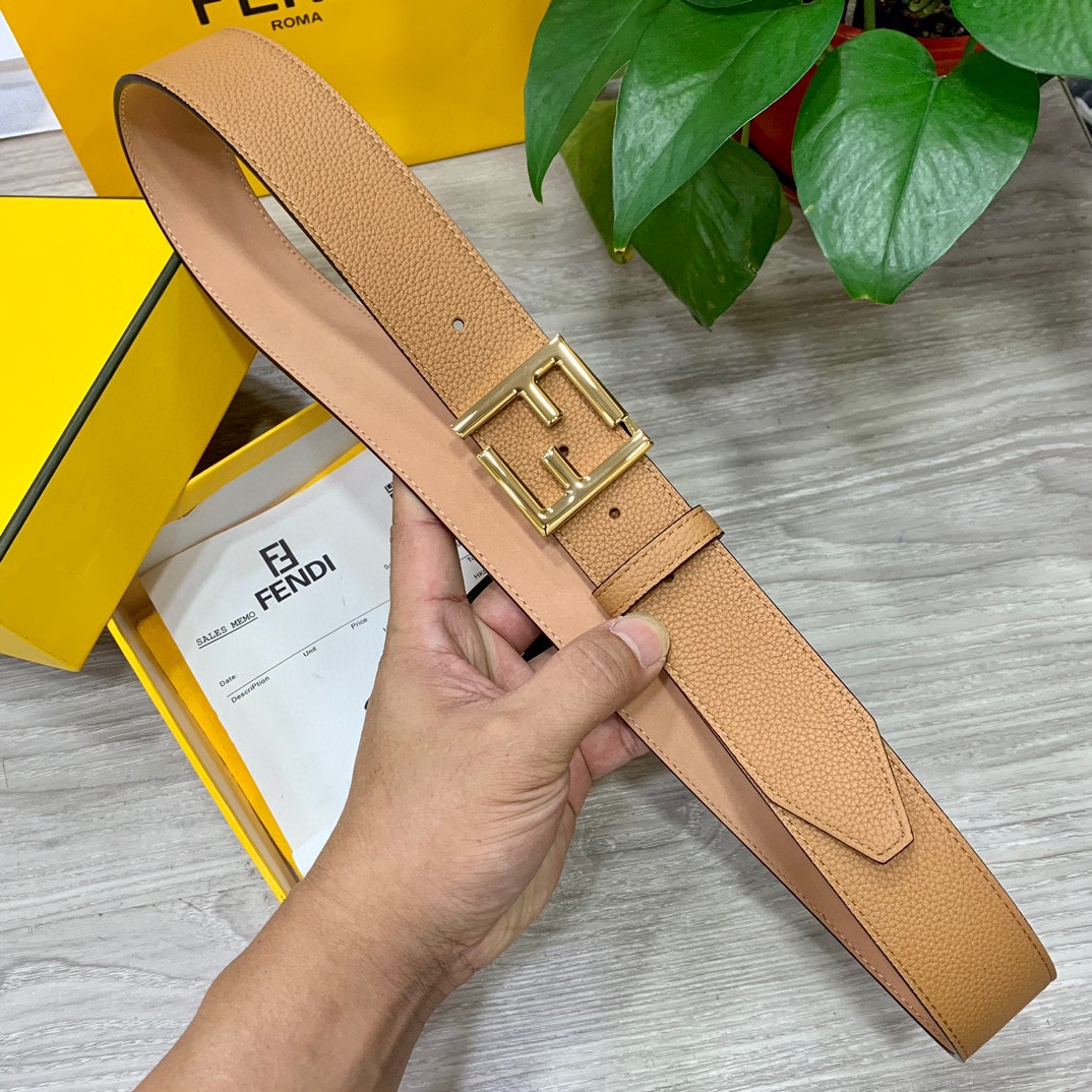 Fendi Leather Belts 1:1 Mirror Version