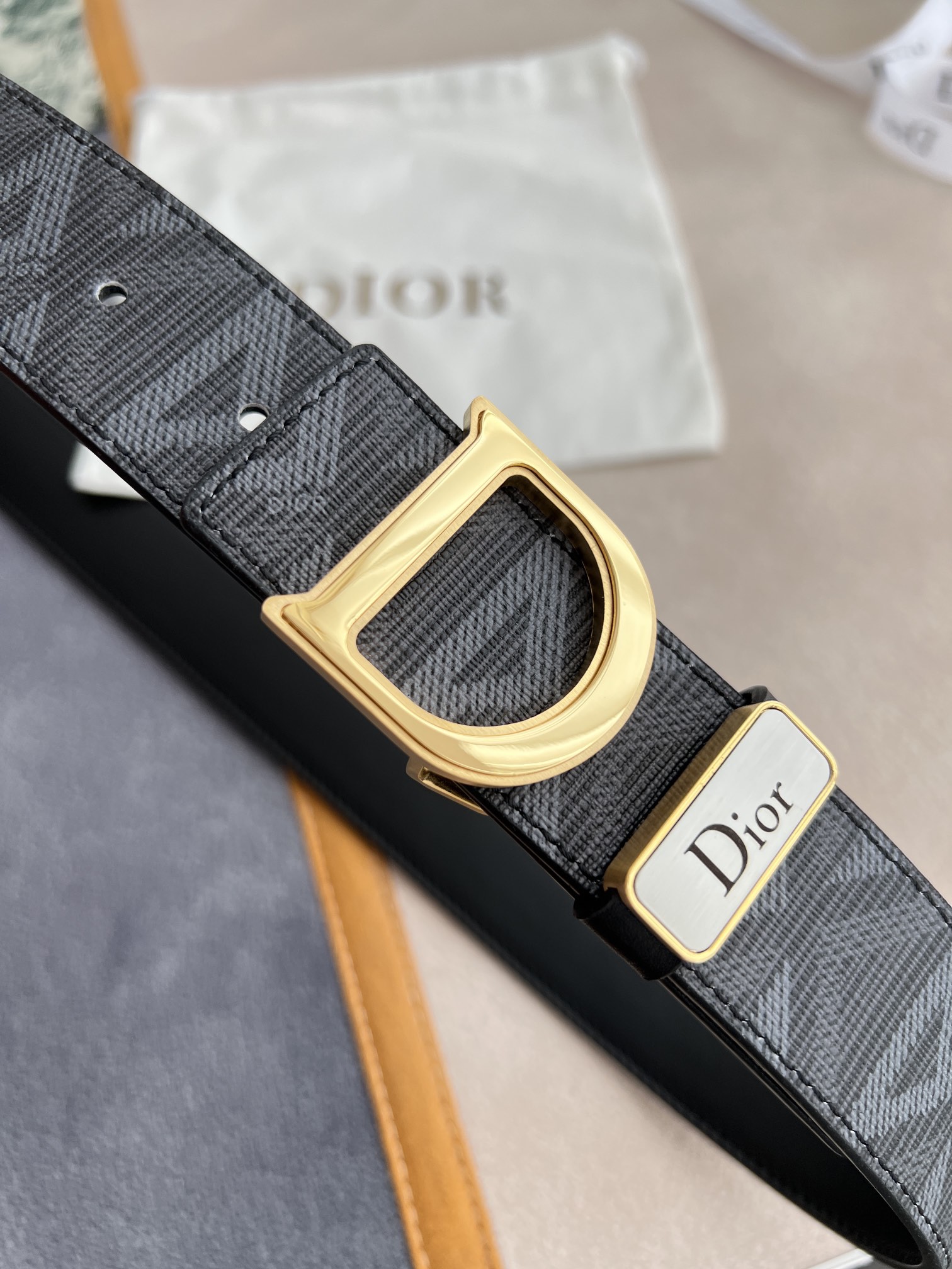 Dior Leather Belts 1:1 Mirror Version