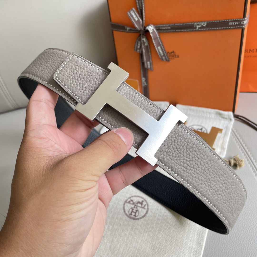 Hermes Leather Belts 1:1 Mirror Version