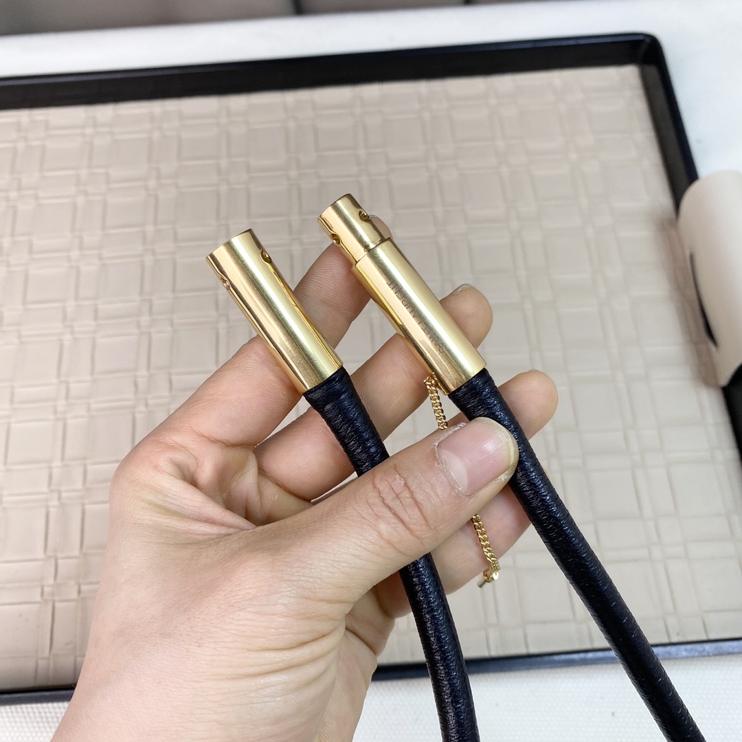 YSL Saint Laurent Leather Belts 1:1 Mirror Version