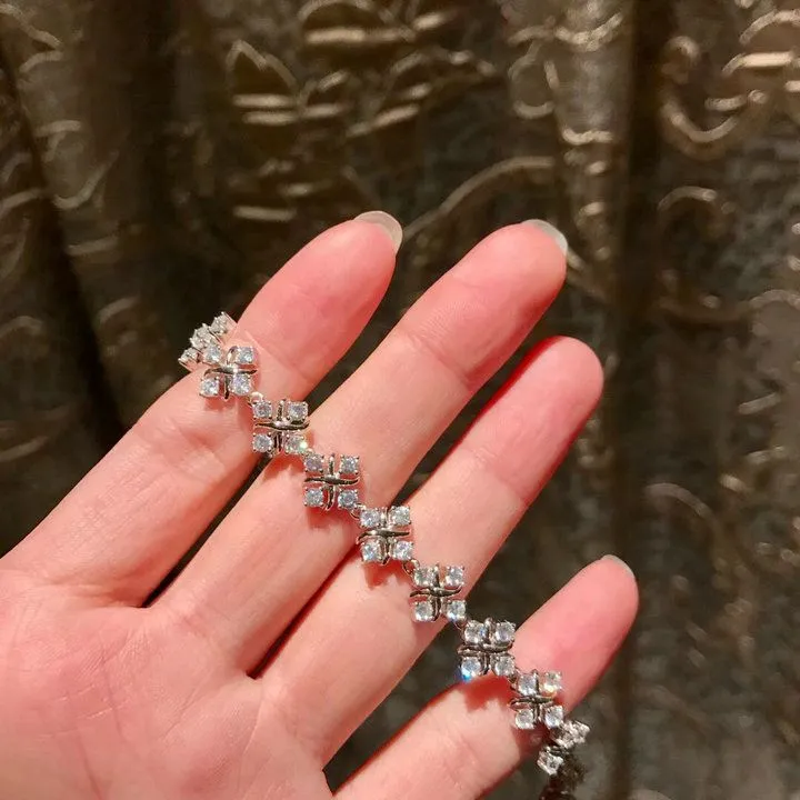 Tiffany Schlumberger Lynn Bracelet Pink/Yellow Gold Silver X Adornments Crystals Set Knockoff UK 12144245/19186482