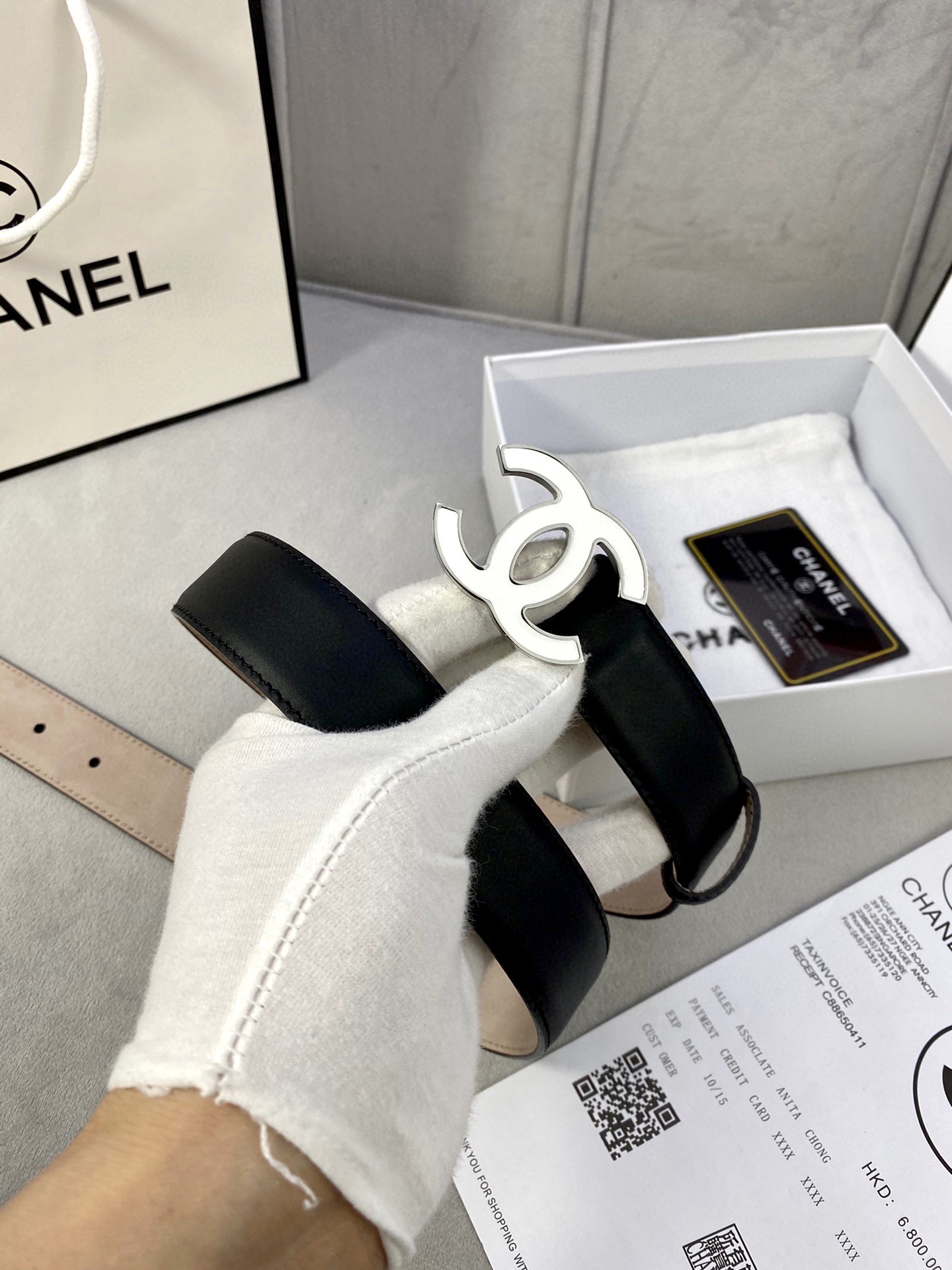 Chanel Leather Belts 1:1 Mirror Version