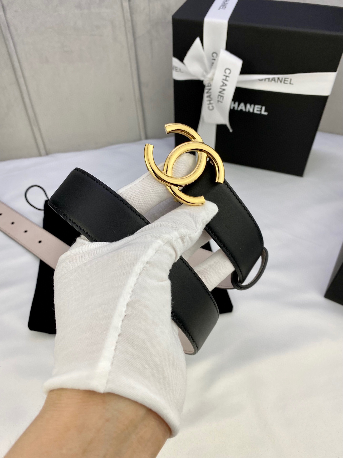 Chanel Leather Belts 1:1 Mirror Version