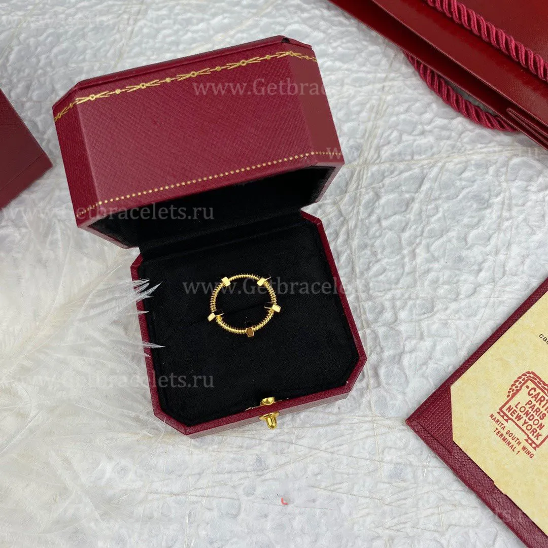 Copy Ecrou de Cartier Ring Yellow Gold B4227200