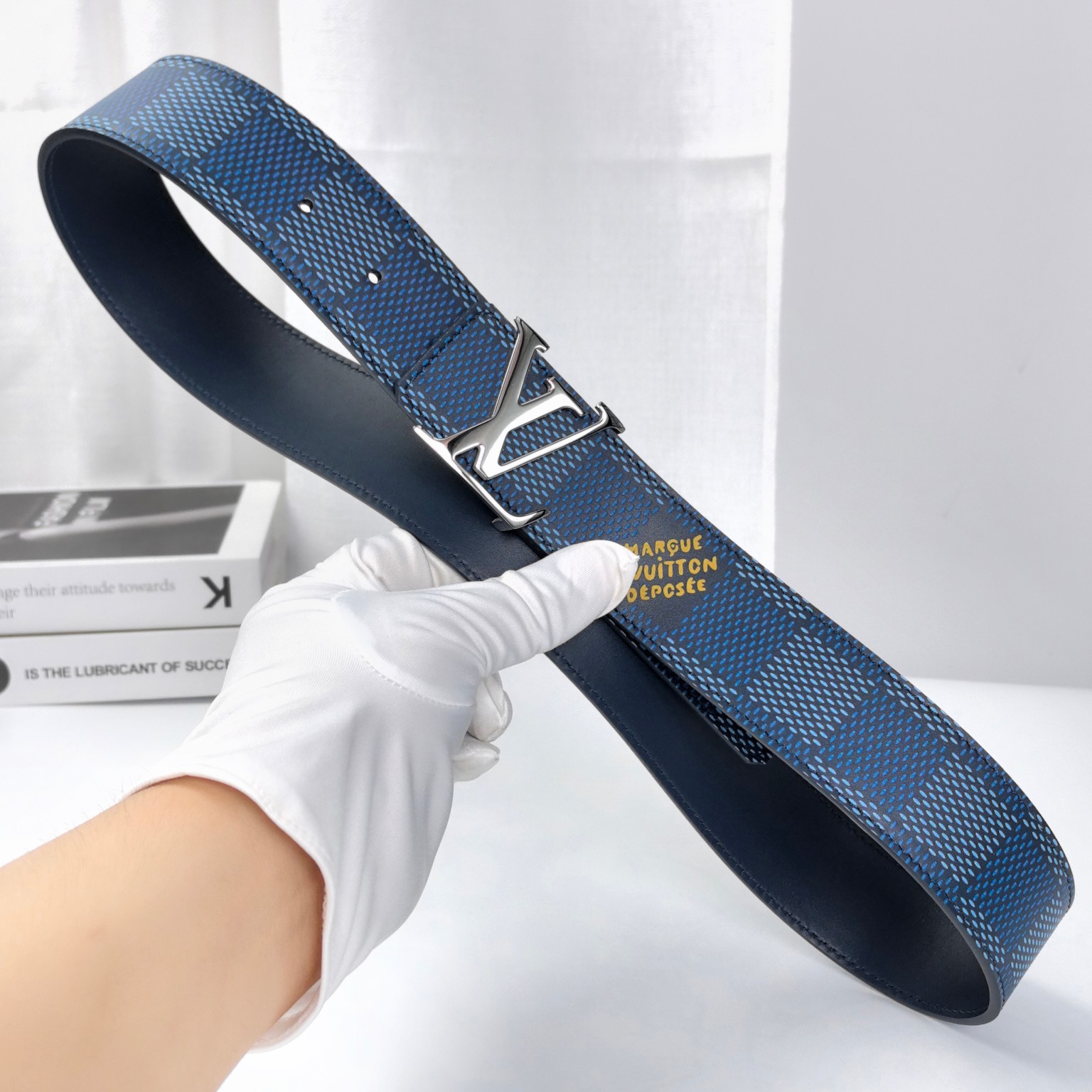 Louis Vuitton LV Leather Belts 1:1 Mirror Version