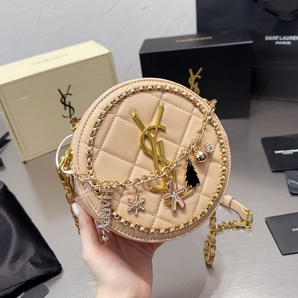 SAINT LAURENT YSL Vinyle Shoulder Bag(Replica)