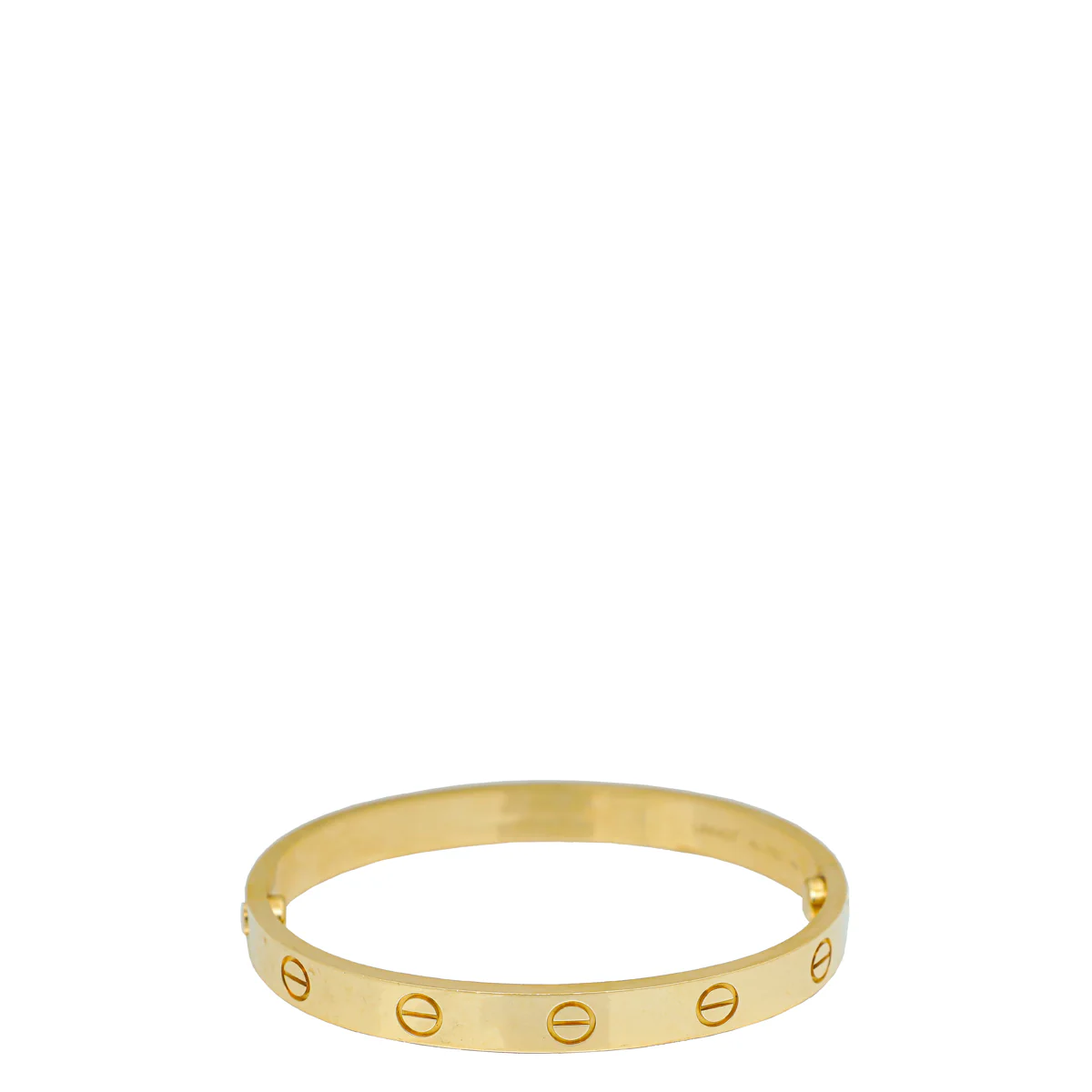 Cartier 18K Yellow Gold Love Classic Bracelet 16