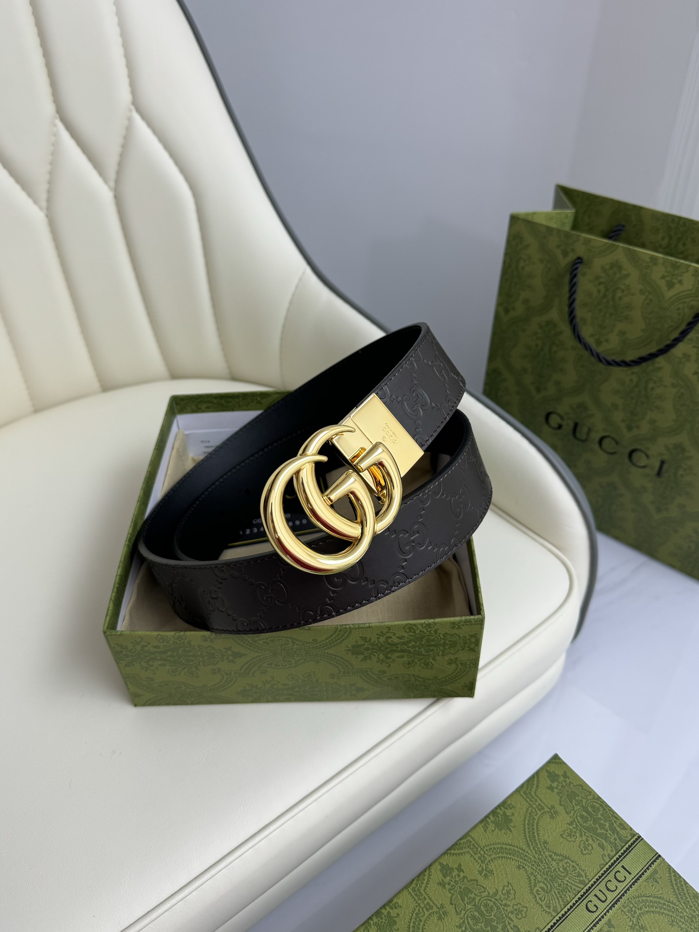 Gucci Leather Belts 1:1 Mirror Version