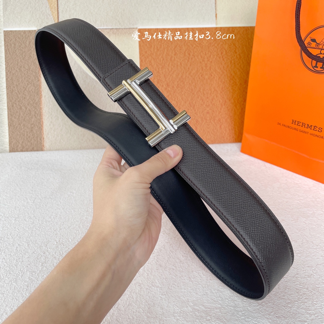 Hermes Leather Belts 1:1 Mirror Version