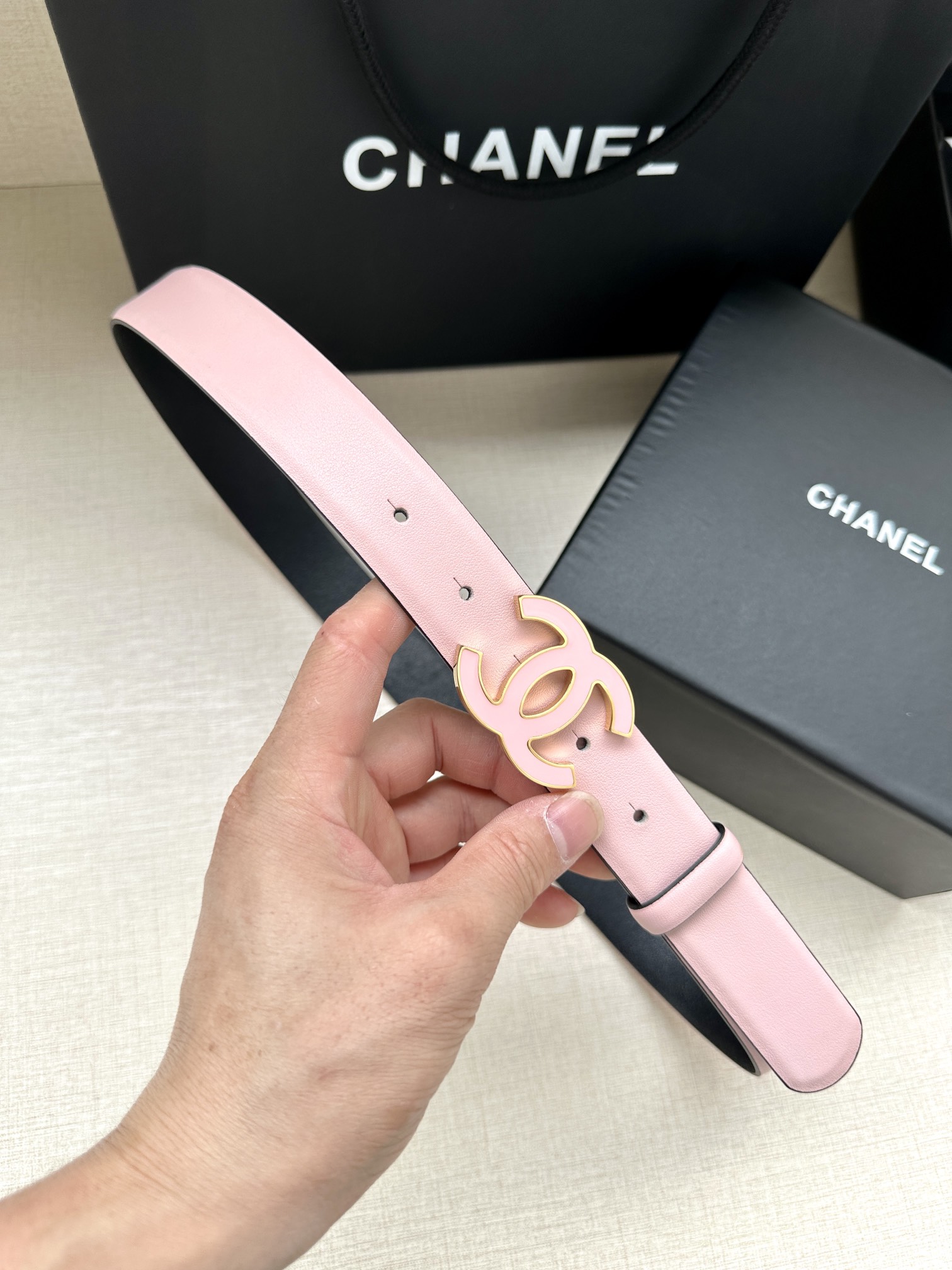 Chanel Leather Belts 1:1 Mirror Version