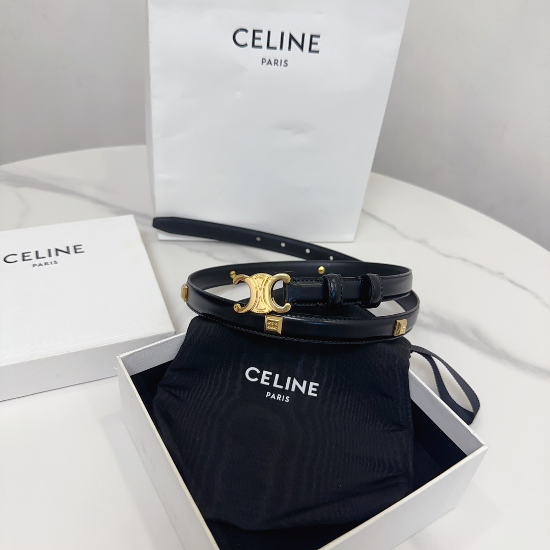 Celine Leather Belts 1:1 Mirror Version