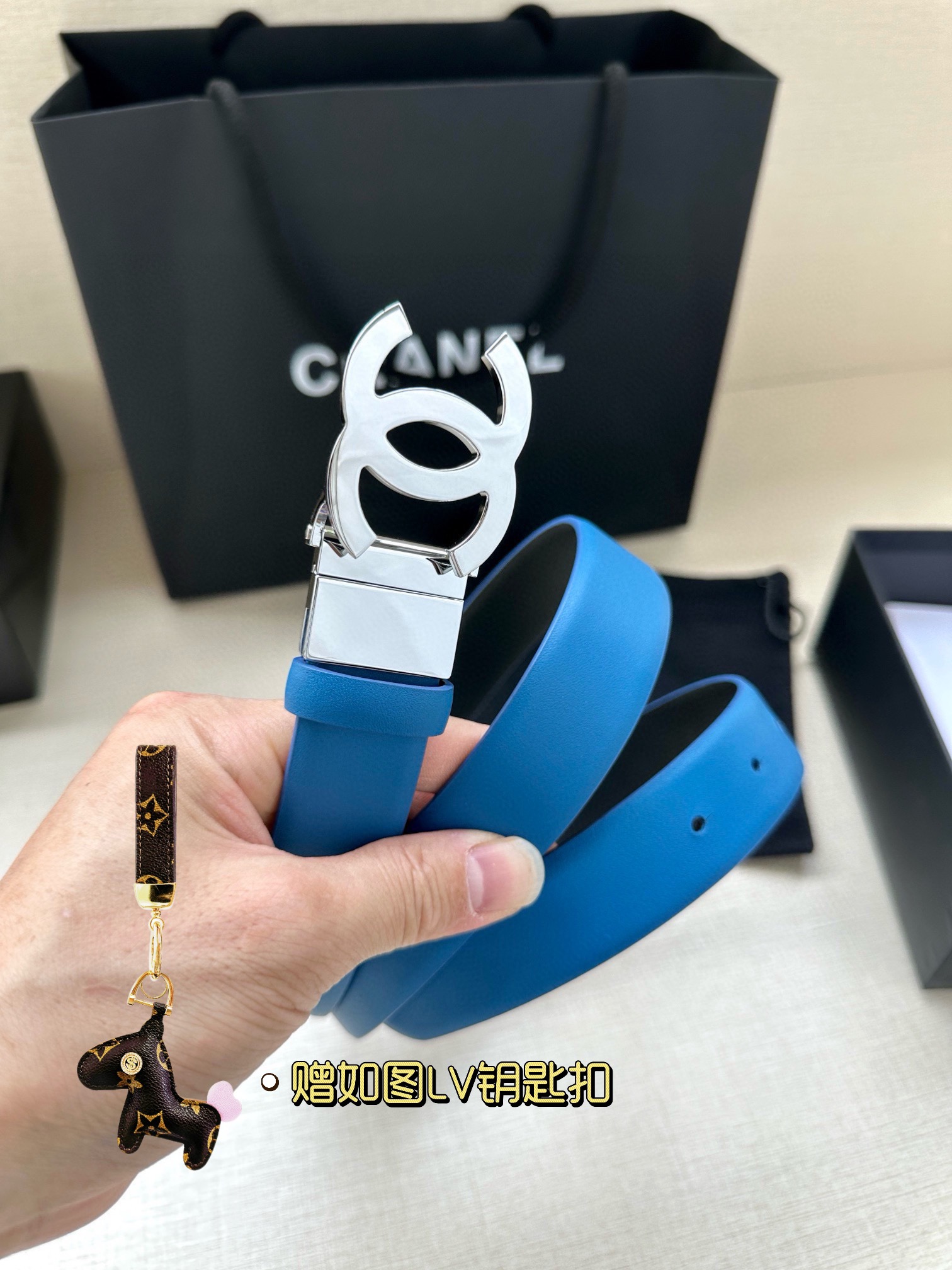 Chanel Leather Belts 1:1 Mirror Version