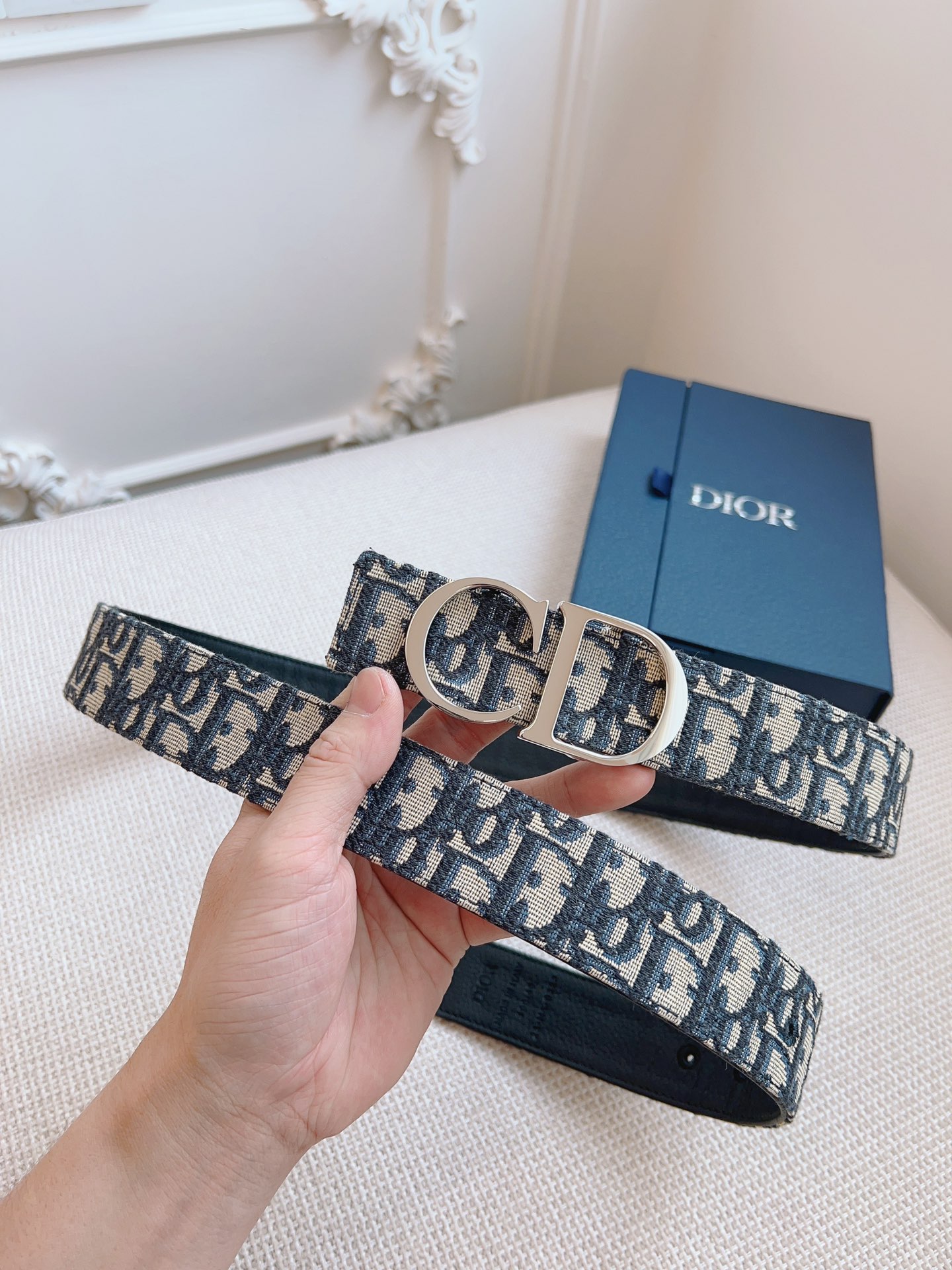 Dior Leather Belts 1:1 Mirror Version