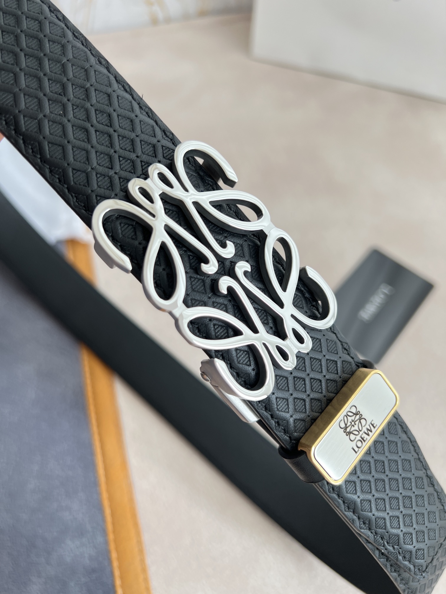 Loewe Leather Belts 1:1 Mirror Version